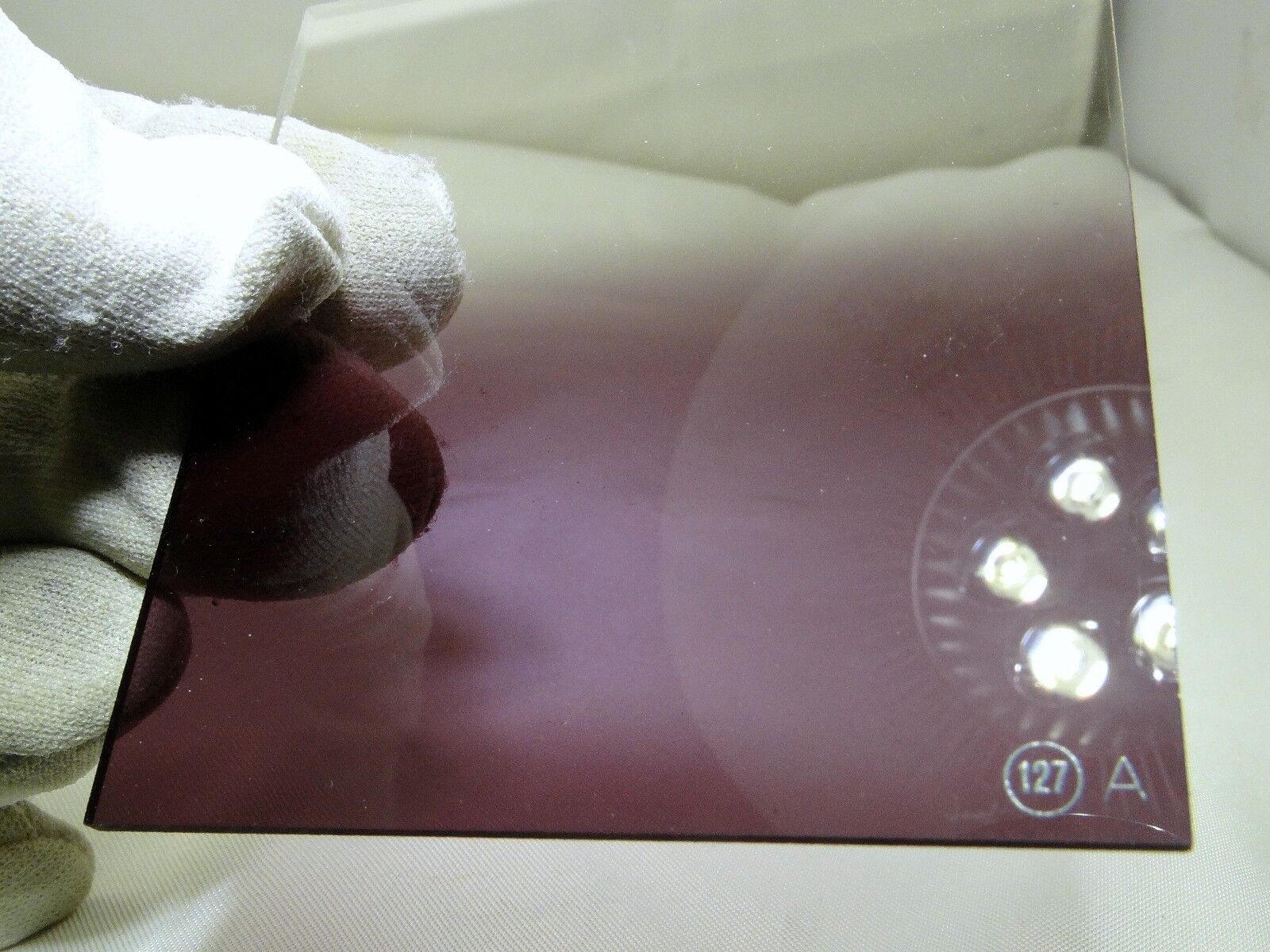 Cokin A127 Gradual Mauve M2 Filter Lens Made France Graduated