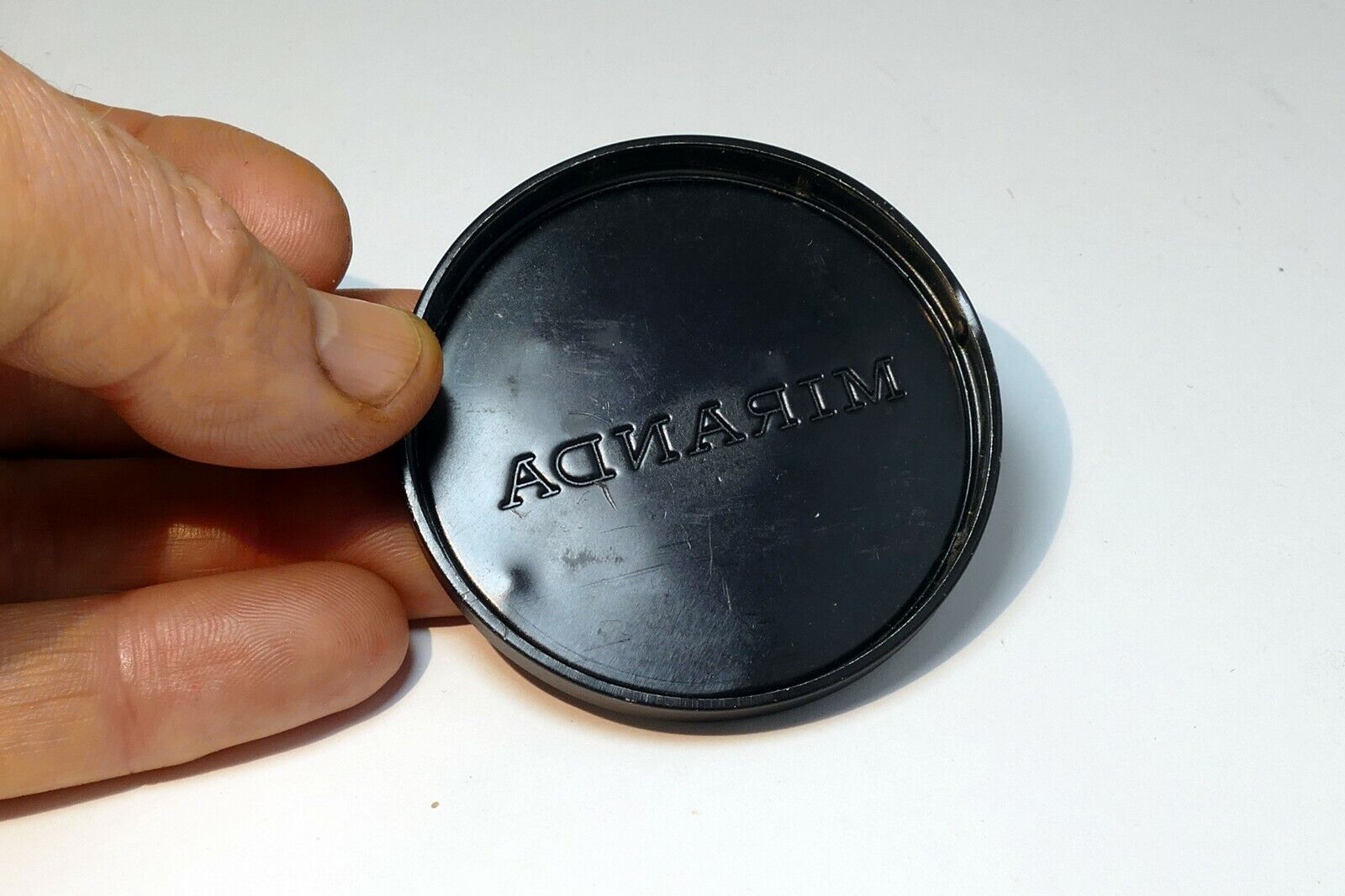 55mm Front Lens Cap for Miranda 135mm f2.8 Metal slip on type 57mm ID