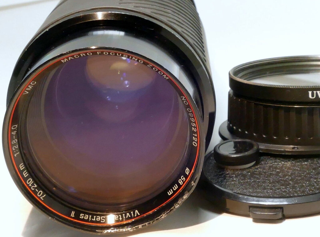 Vivitar Series 1 70-210mm f2.8-4 Macro Focusing Zoom for CANON FD = PARTS AS IS
