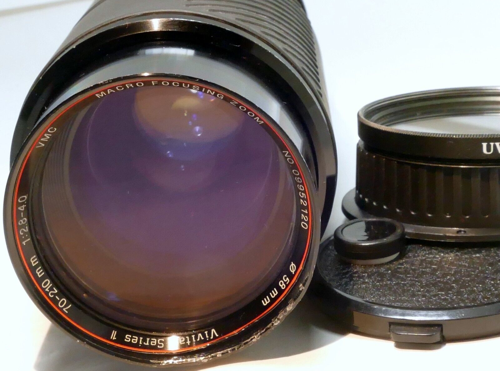 Vivitar Series 1 70-210mm f2.8-4 Macro Focusing Zoom for CANON FD = PARTS AS IS