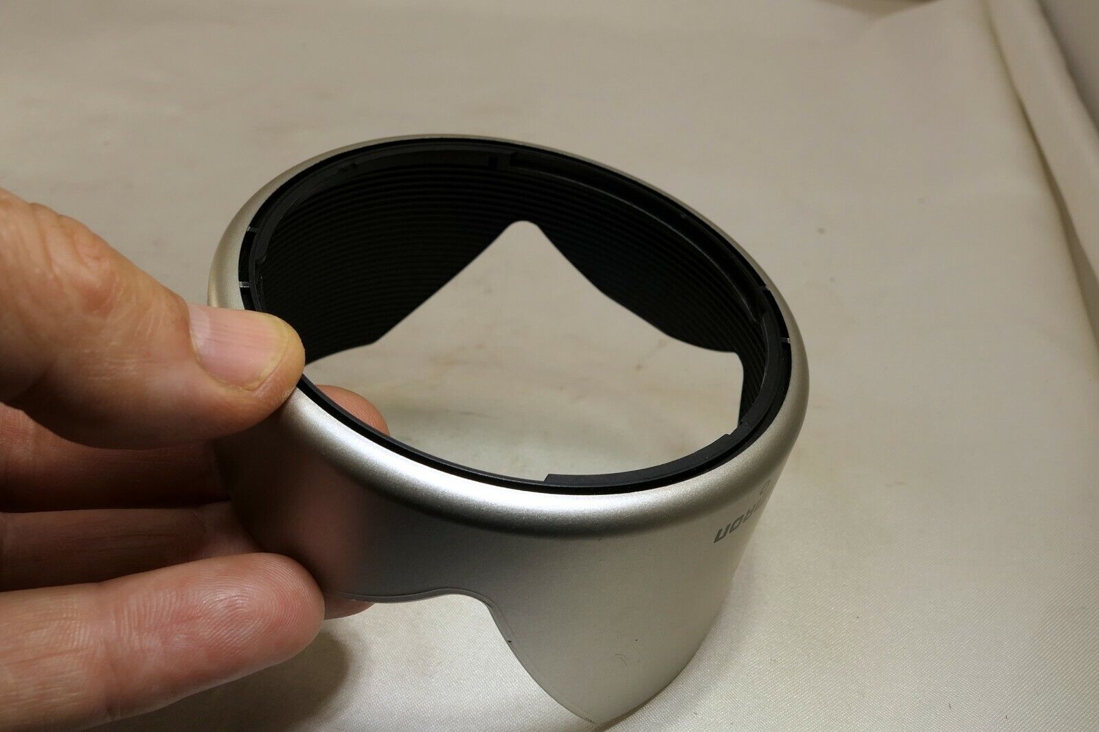 Tamron Plastic Lens Hood Made in Japan for Super 28-200mm f3.8-5.6 SILVER