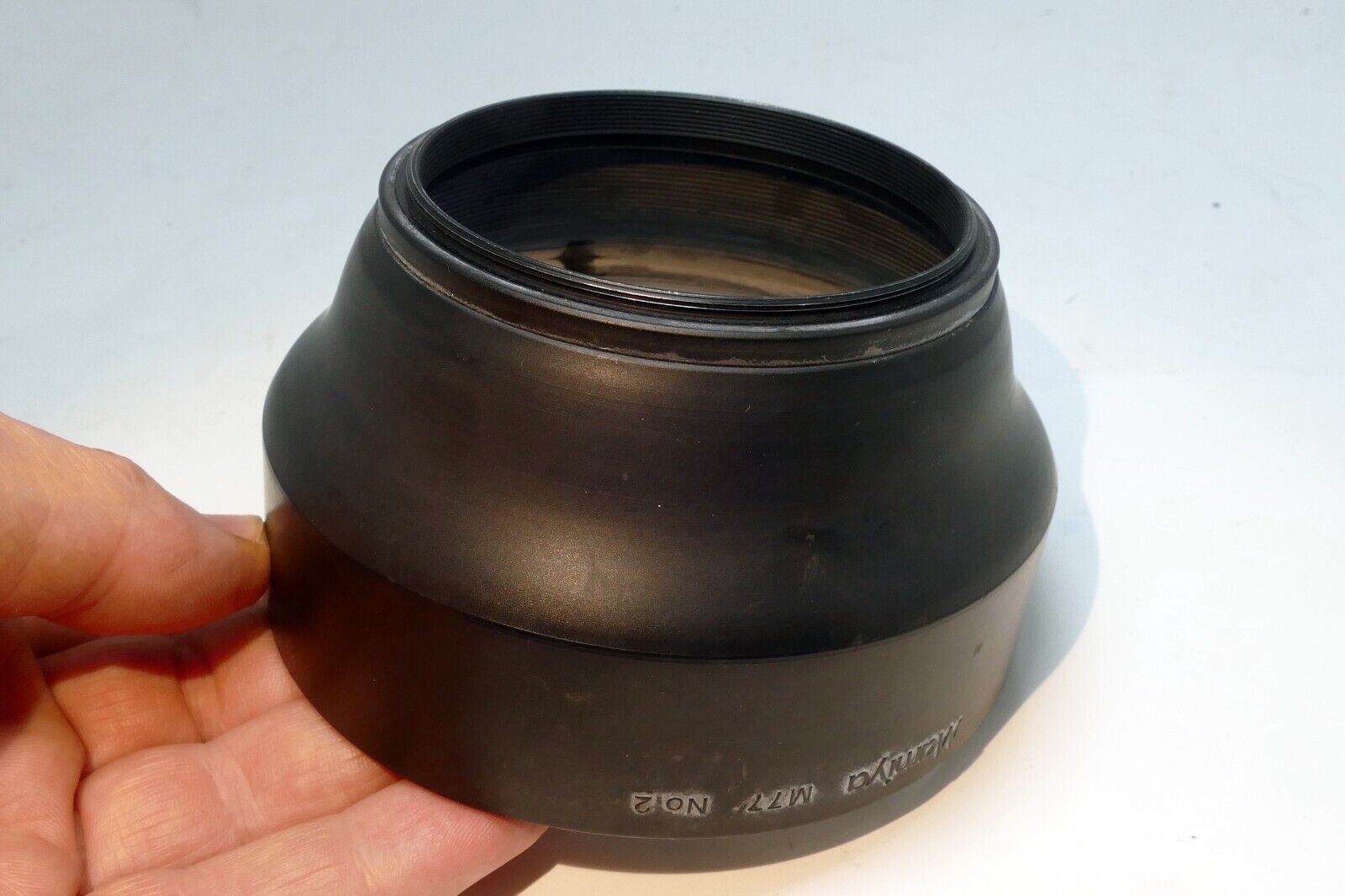 Mamiya 77mm Threaded Lens Hood RZ67 Sekor Z 250mm F/4.5 350mm f5.6 Original OEM