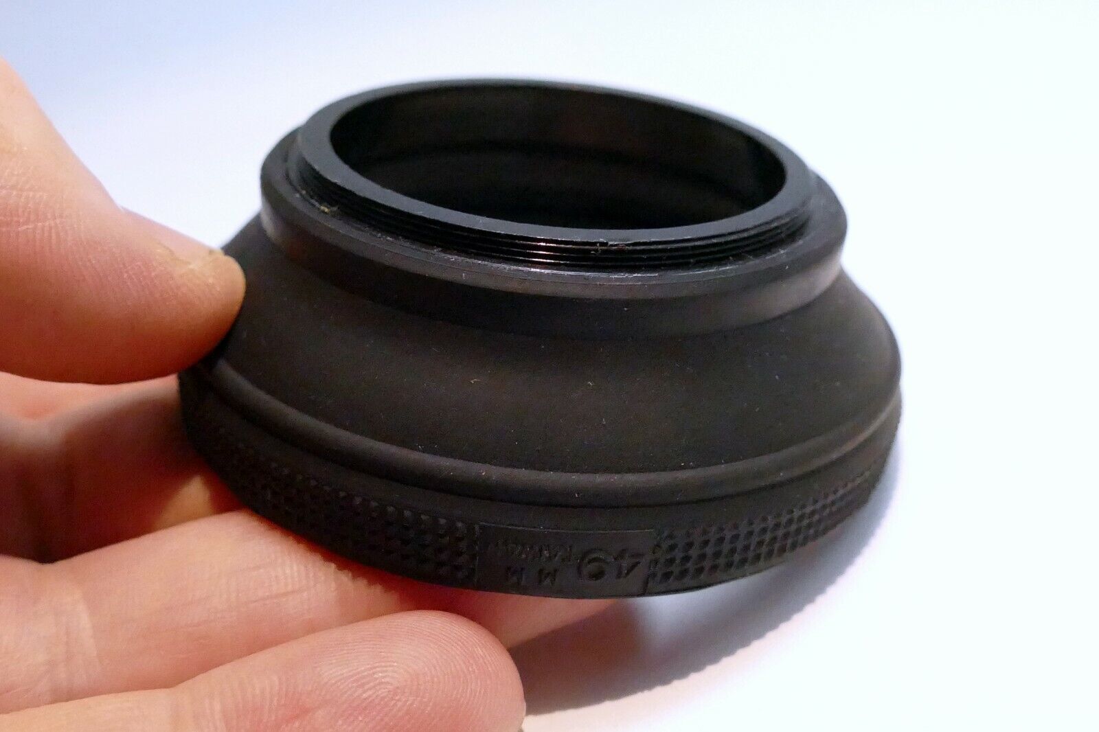 49mm rubber lens hood shade for normal 50mm f1.9 f2 f1.8 lenses
