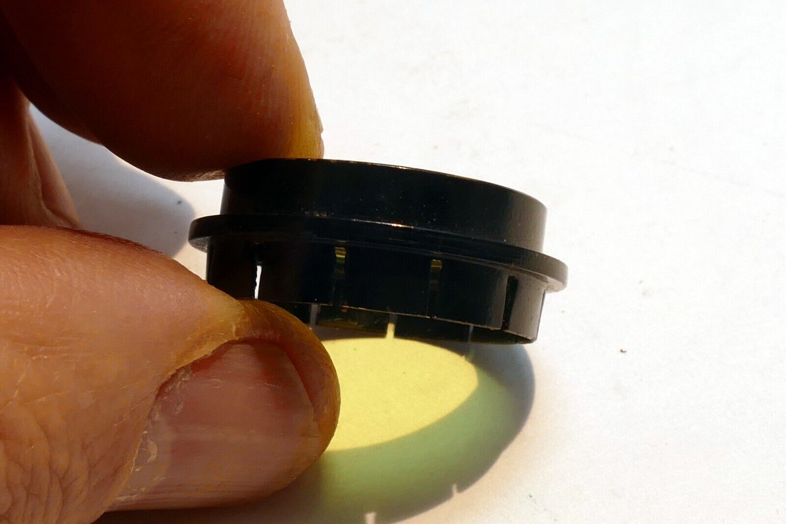 Argus Lens Accessory No. C-61 for Model “C” Light Yellow 2X Filter