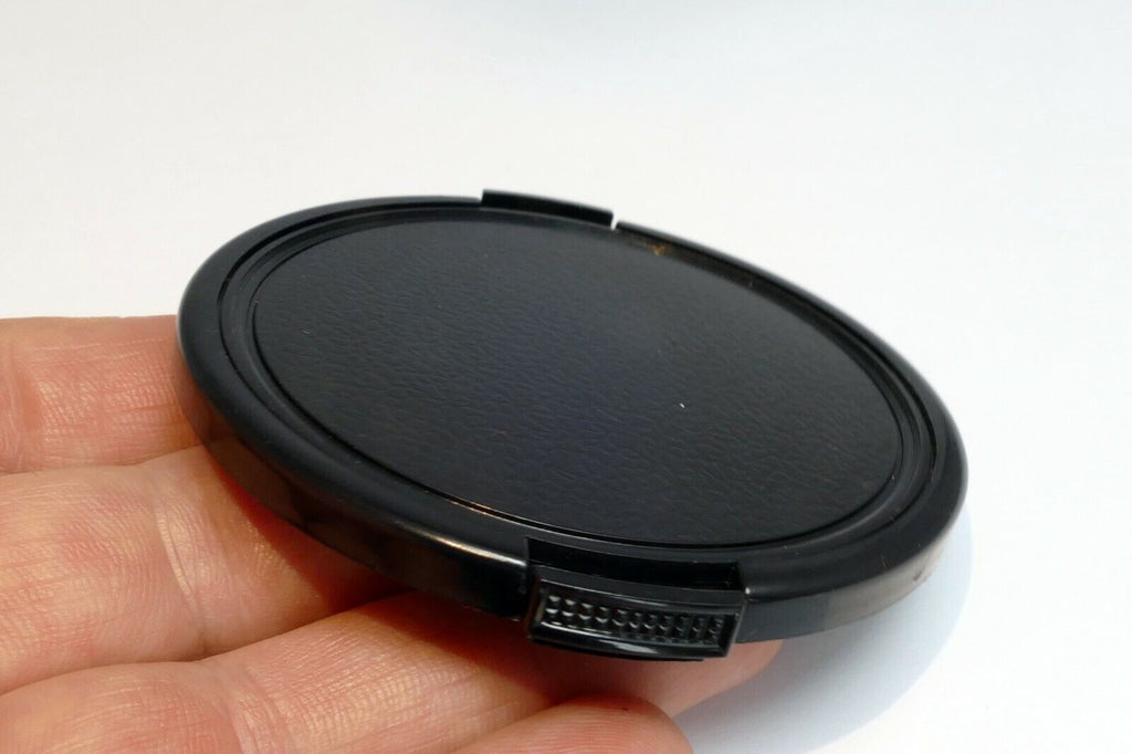 72mm snap on type Lens Front Cap black plastic