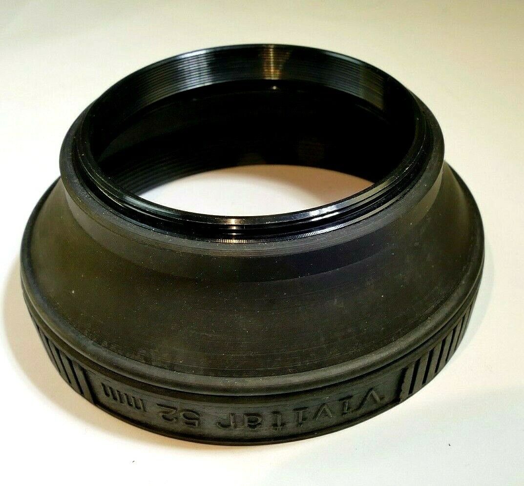 Vivitar 52mm Lens Rubber collapsible Hood shade for 50mm f1.7 Kalimar