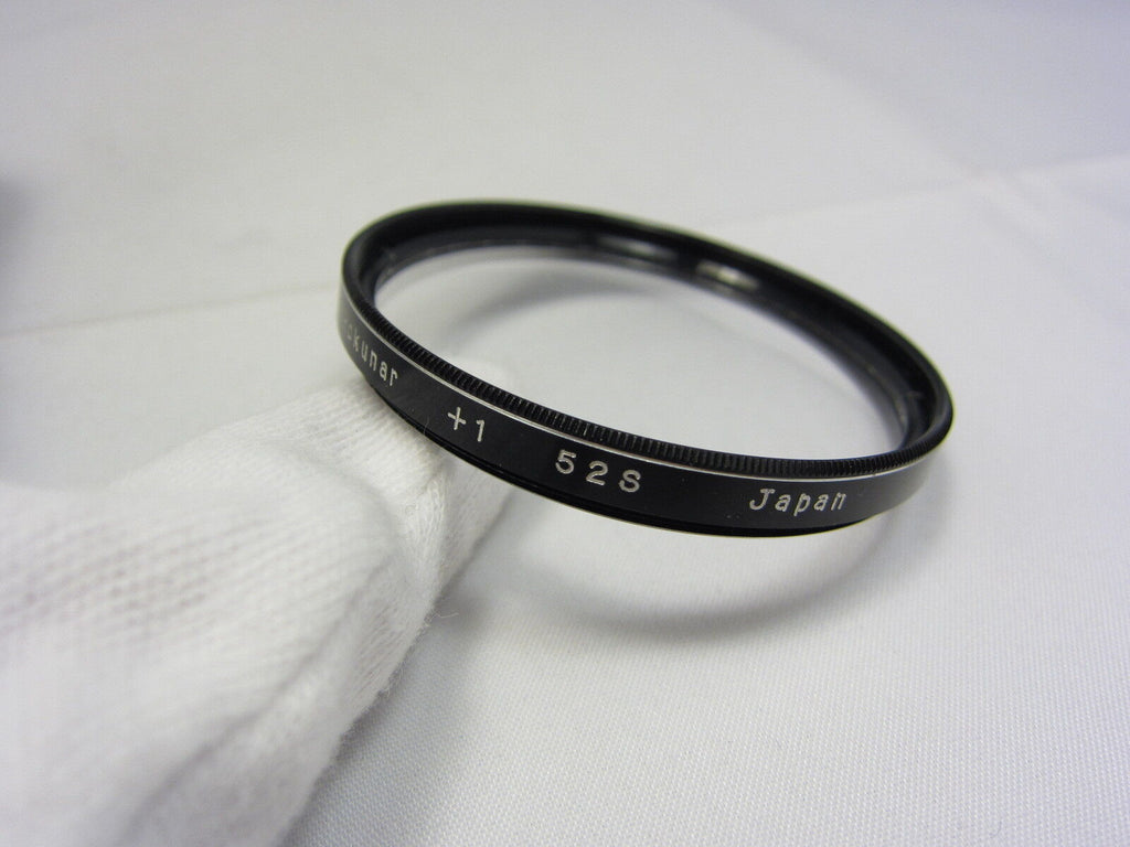 Used ROKUNAR +1 Macro Close-up  52S Lens Filter Glass Made in JAPAN 6405012
