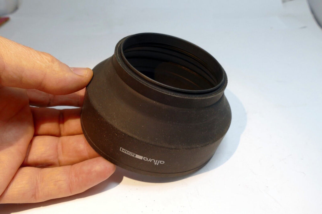 67mm Rubber  Lens Hood Shade Double threaded telephoto and wide angle 18-200mm