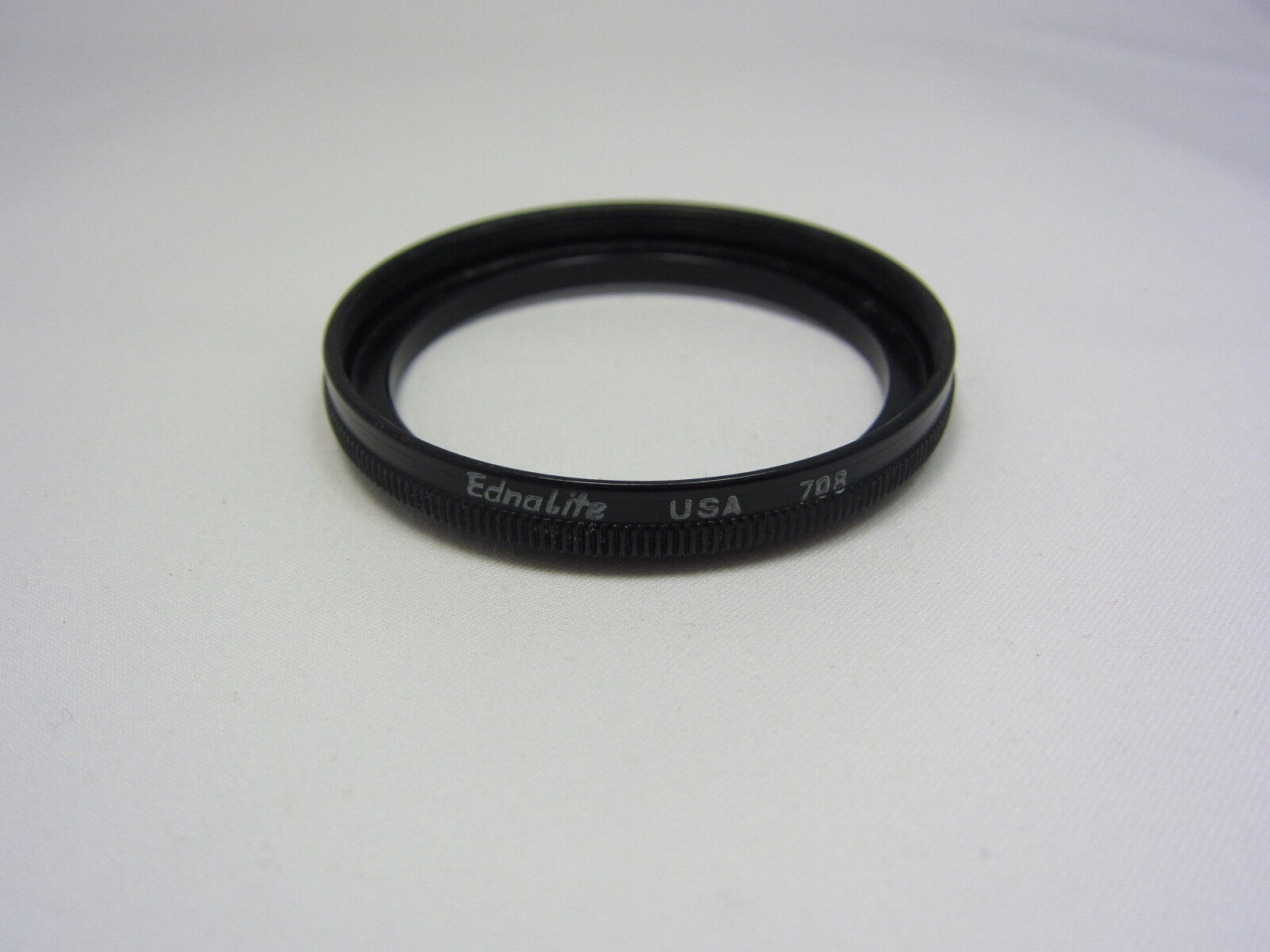 Used EDNALITE 708 Lens 49mm ADAPTER RING Made in USA 6421017