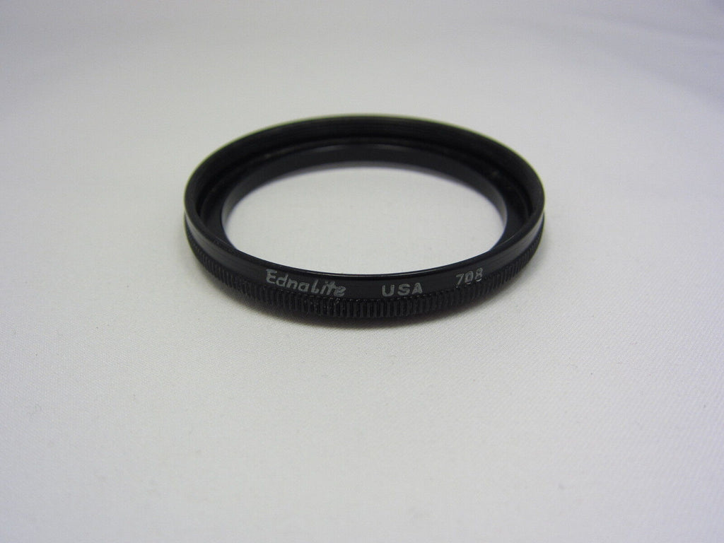 Used EDNALITE 708 Lens 49mm ADAPTER RING Made in USA 6421017