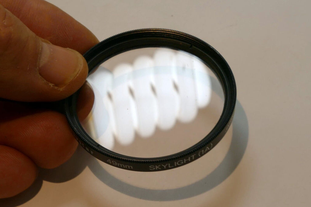 Vivitar 49mm Lens Filter Skylight Sky 1A
