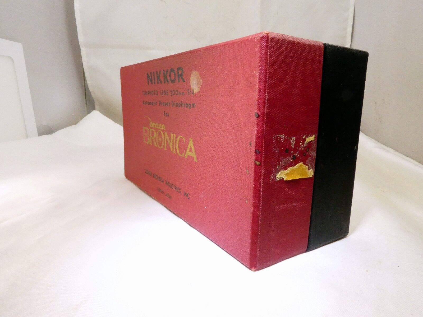 Empty Box for Nikkor Bronica S 200mm f4 6X6 S2