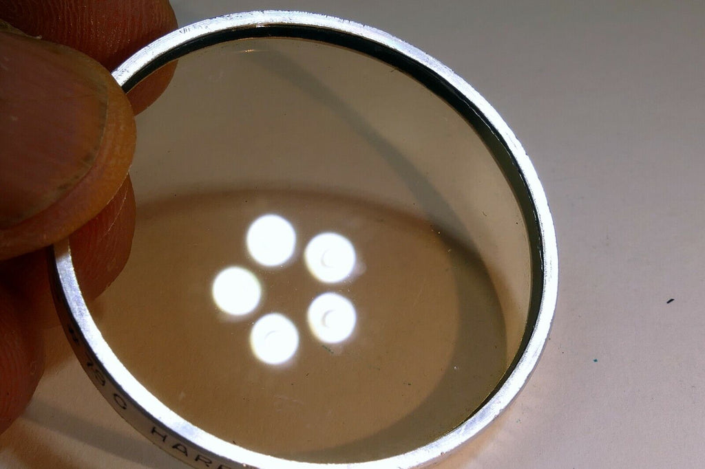 Harrison No 3 USA Lens Filter series 6 VI drop in 41.5mm OD 81C  light amber