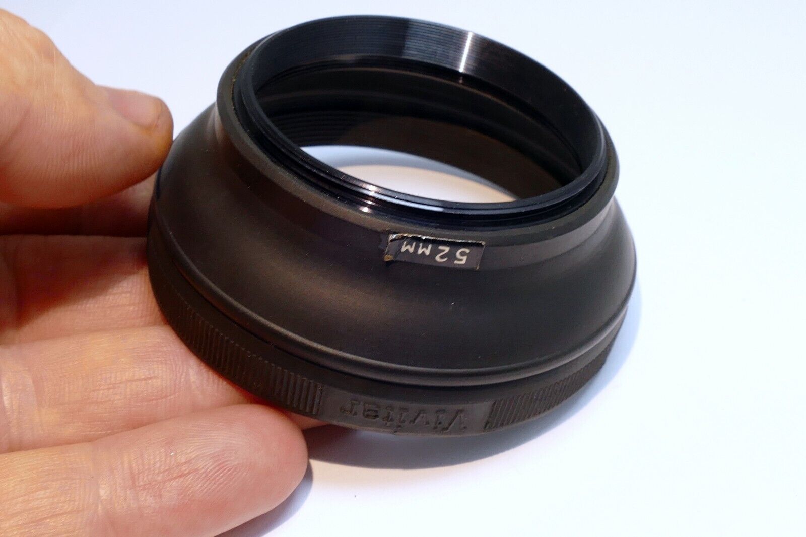 Vivitar 52mm  Rubber Lens Hood Shade collapsible for  50mm f1.4 f1.7