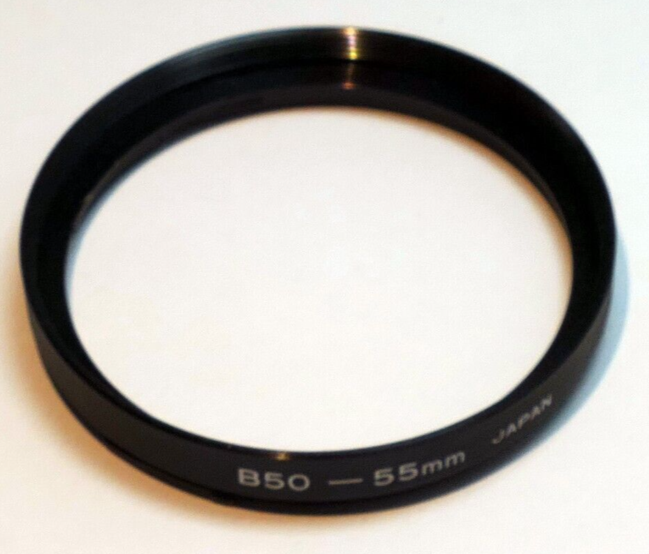 B57 B50 to 55mm filter step-up ring for Hasselblad Bayonet filter adapter - 500