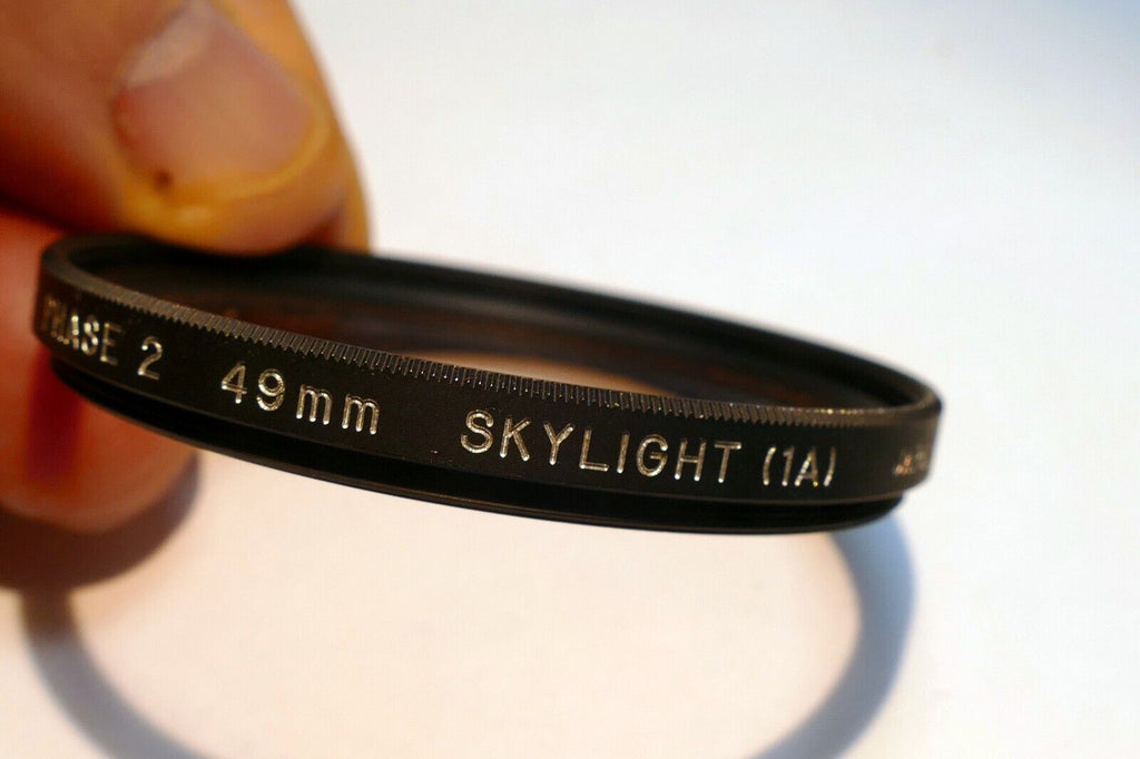 CPC 49mm Lens Filter Skylight 1A sky threaded screw in made in Japan