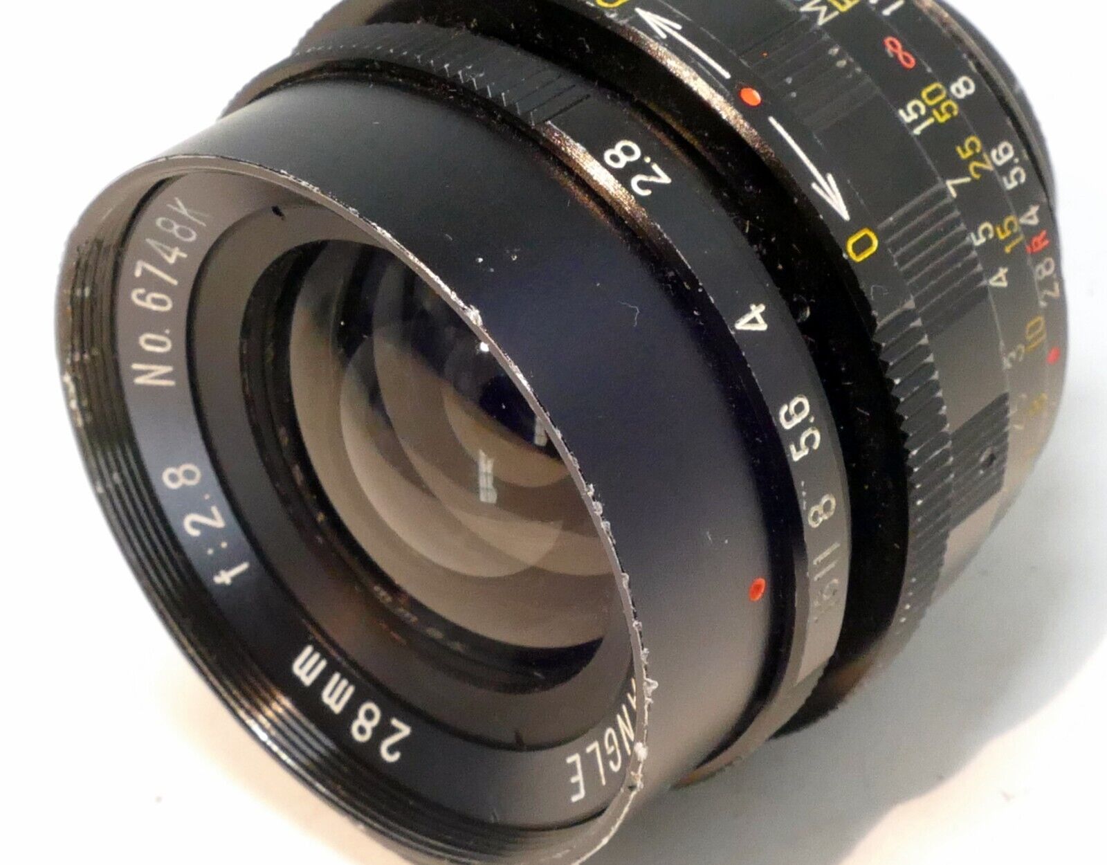 Rexigon 28mm f2.8 wide angle T2 Mount w/M42 Mount - AS IS Parts or Repair