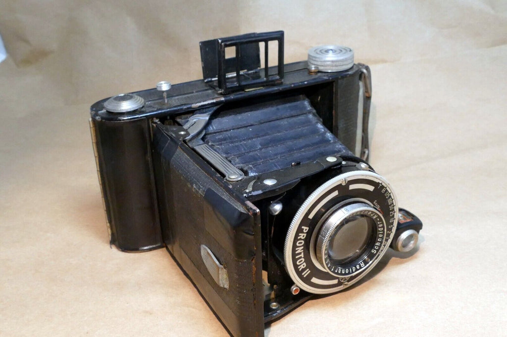 Schneider Kreuznach Radionar 10.5cm F4.5 Folding Camera 120 6X9 - tested works