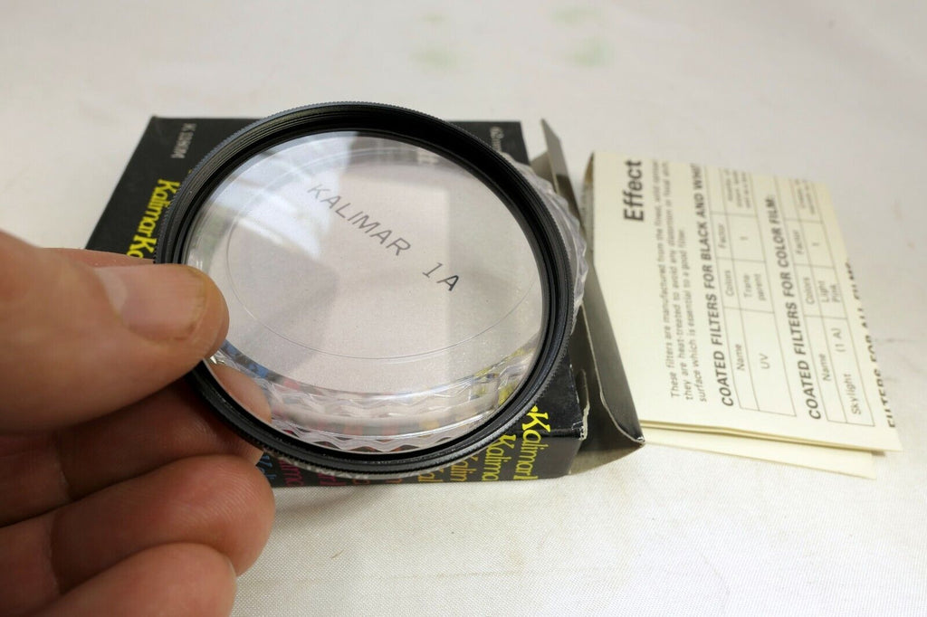 KALIMAR 62mm 1A skylight Lens Filter  - - -  old stock - never been used - boxed