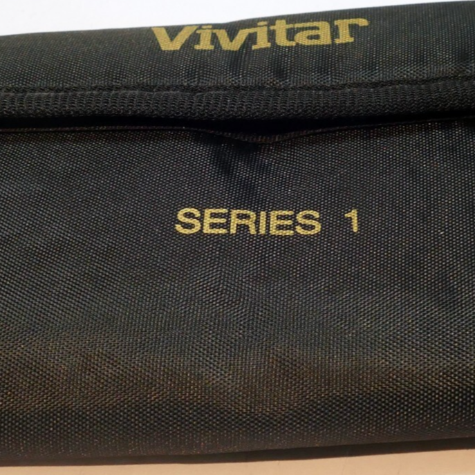 Vivitar Soft Filter Pouch Wallet Case for 49-52-55-58-6mm (holds 4) Series 1