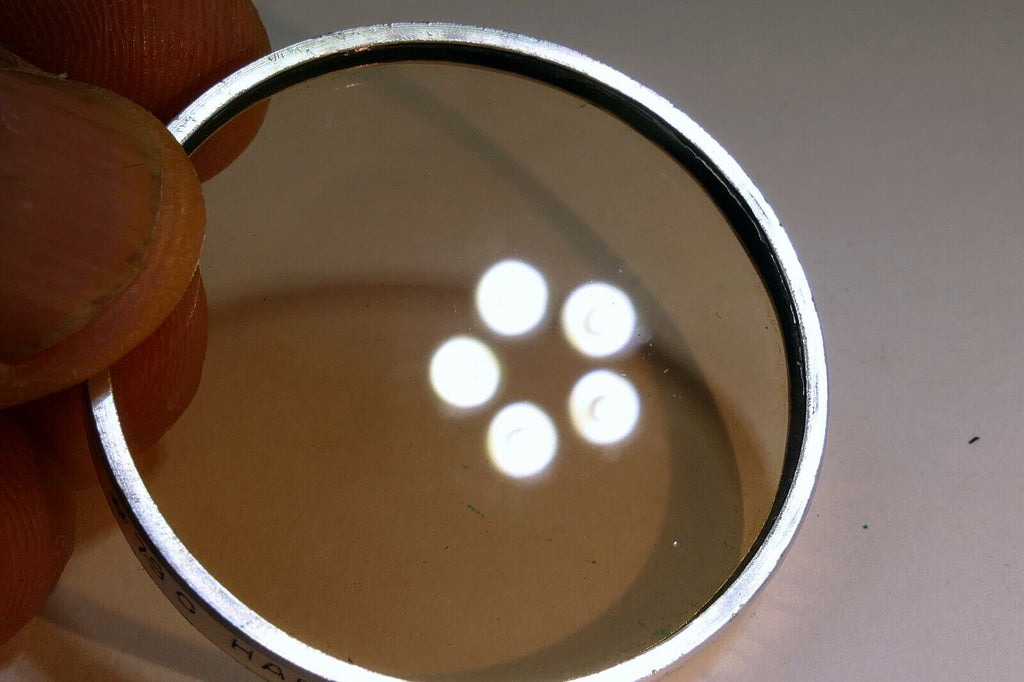 Harrison No 3 USA Lens Filter series 6 VI drop in 41.5mm OD 81C  light amber