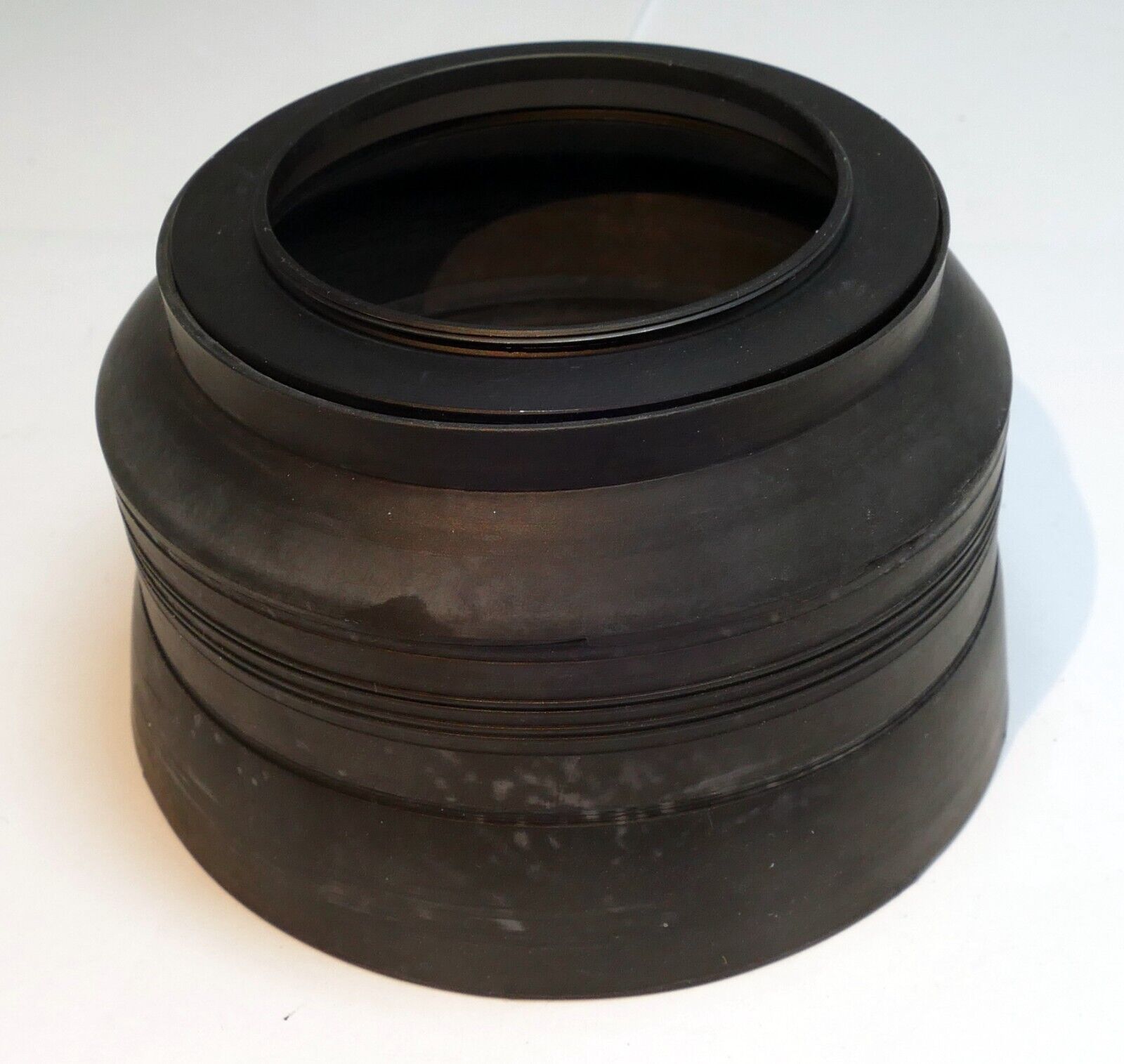 HAMA 58mm Rubber Lens Hood Shade threaded collapsible - telephoto