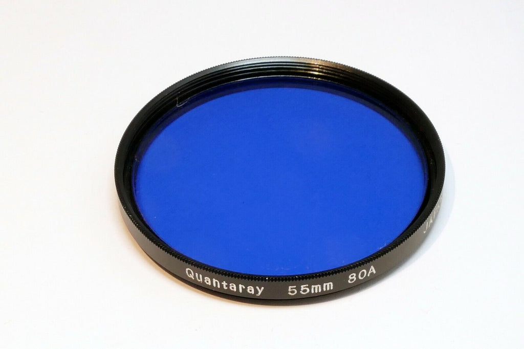 Hoya HMC 55mm Filter 80A  multi-coated deep blue