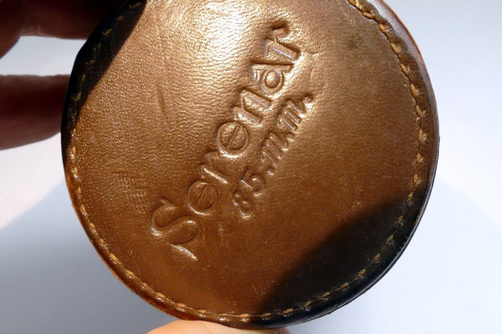 Leather Case for Canon 85mm f2 1:2 Serenar  L39 LTM  Lens rangefinder