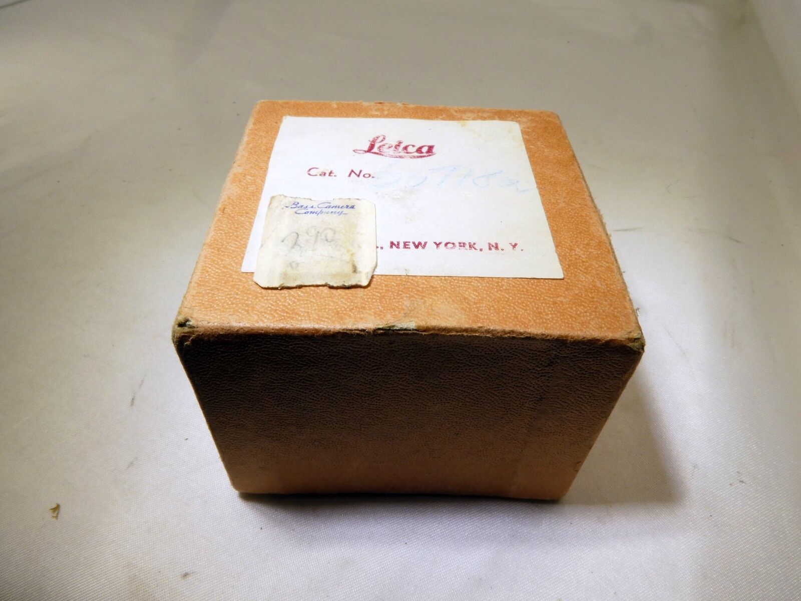 Empty Box for Leica Leitz small accessory 2X2.5" vintage NY 66718a New York