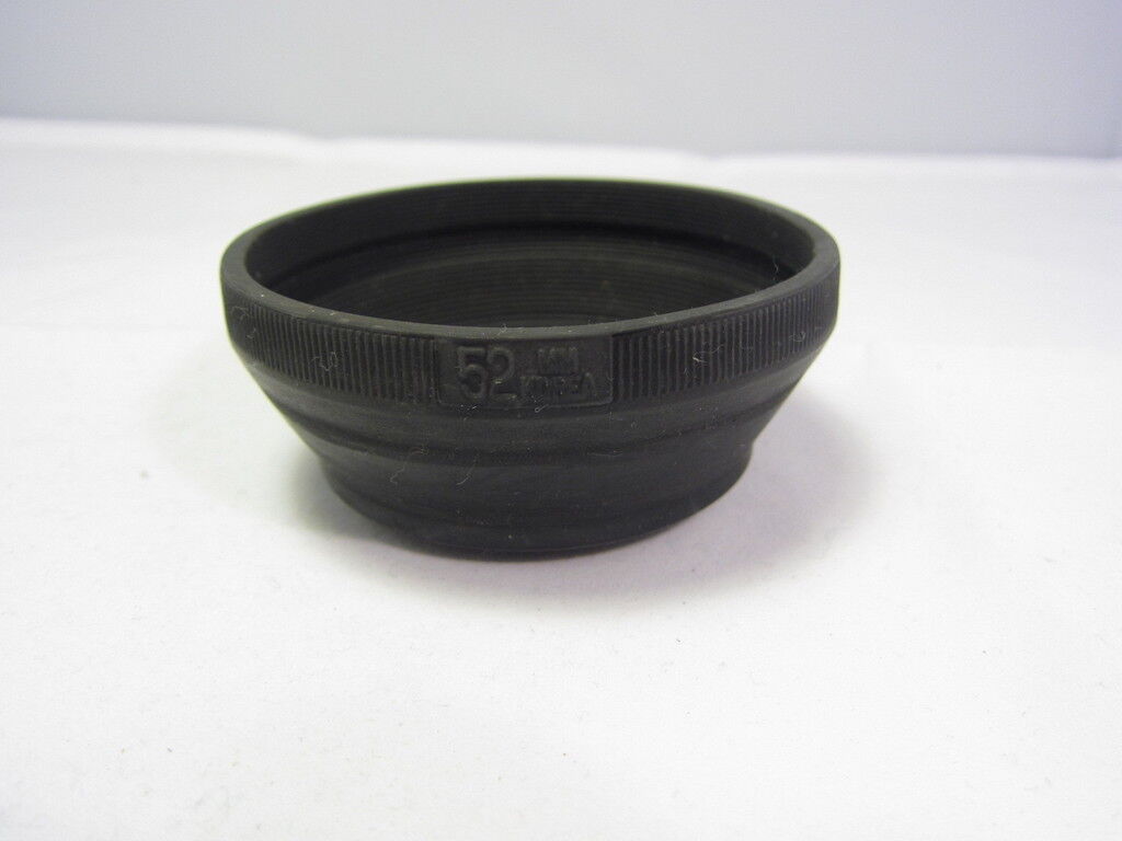 Telephoto Generic brand  Rubber Lens Hood 52mm Made in Korea 6206032