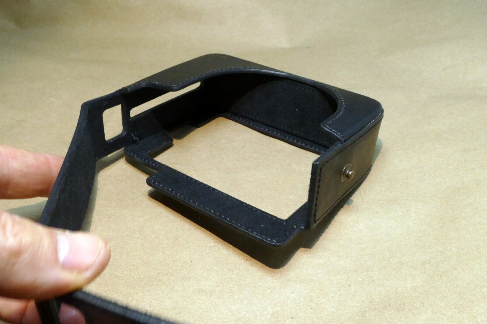 Black camera case  for Fujifilm Fuji
