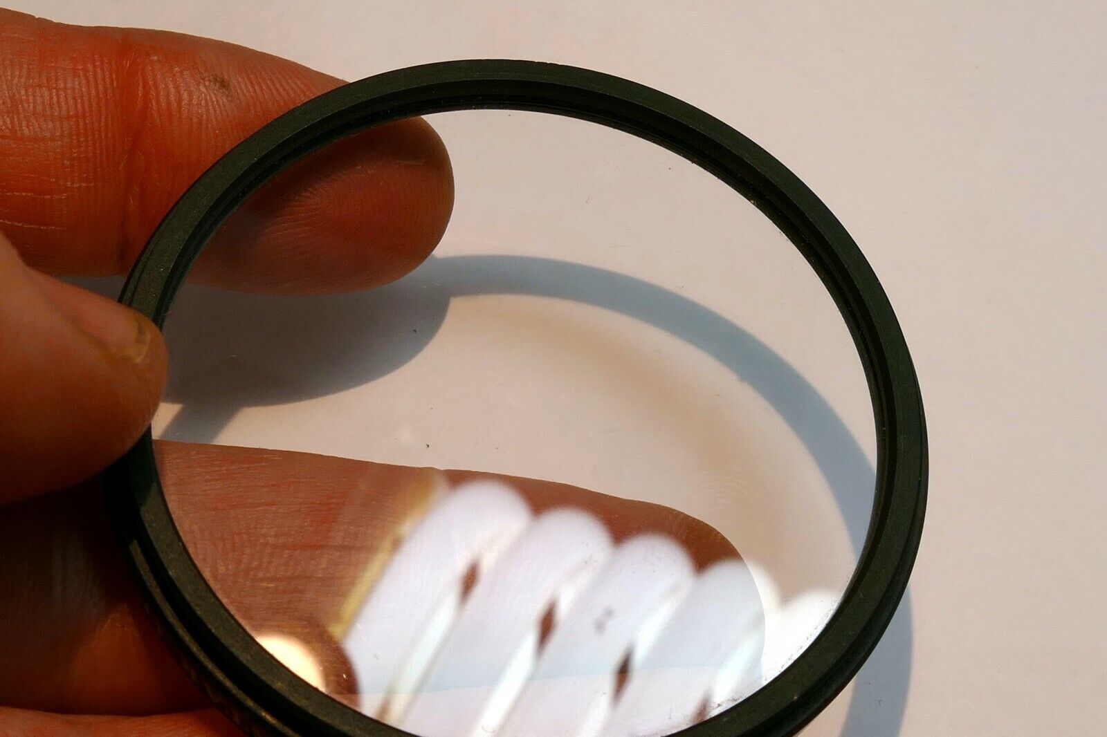 58mm UV (0)  Glass lens filter threaded screw in type