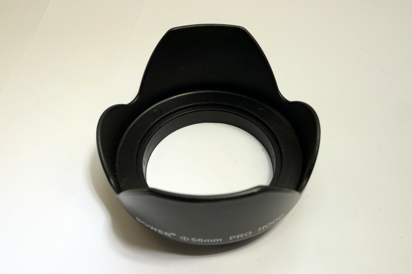Bower Pro 58mm Petal Tulip shaped screw in Lens Hood Shade for 18-55mm IS EF-s