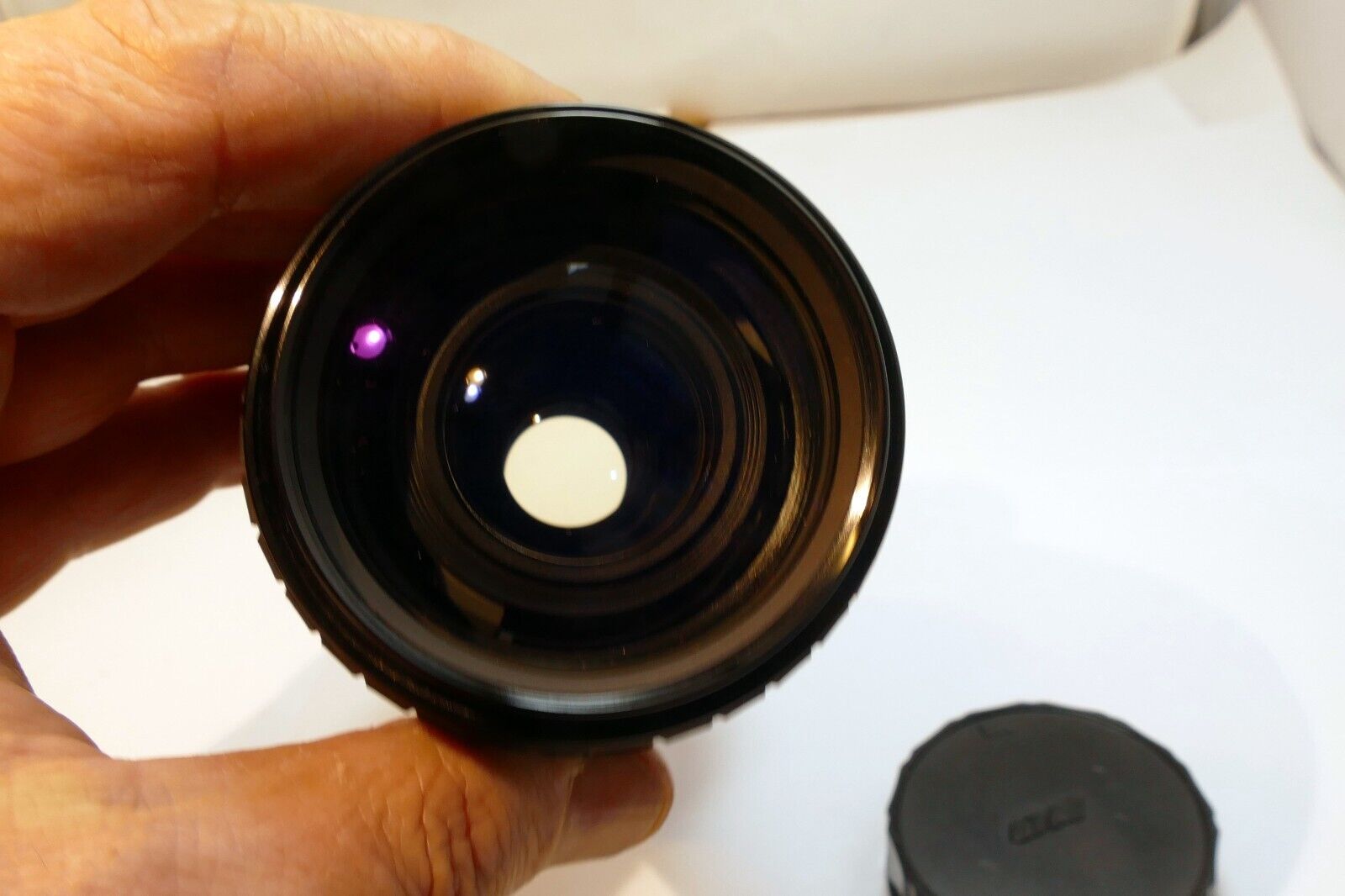 Sigma 70-210mm f4.5 lens for Olympus OM with Haze (AS IS Parts or Repair)