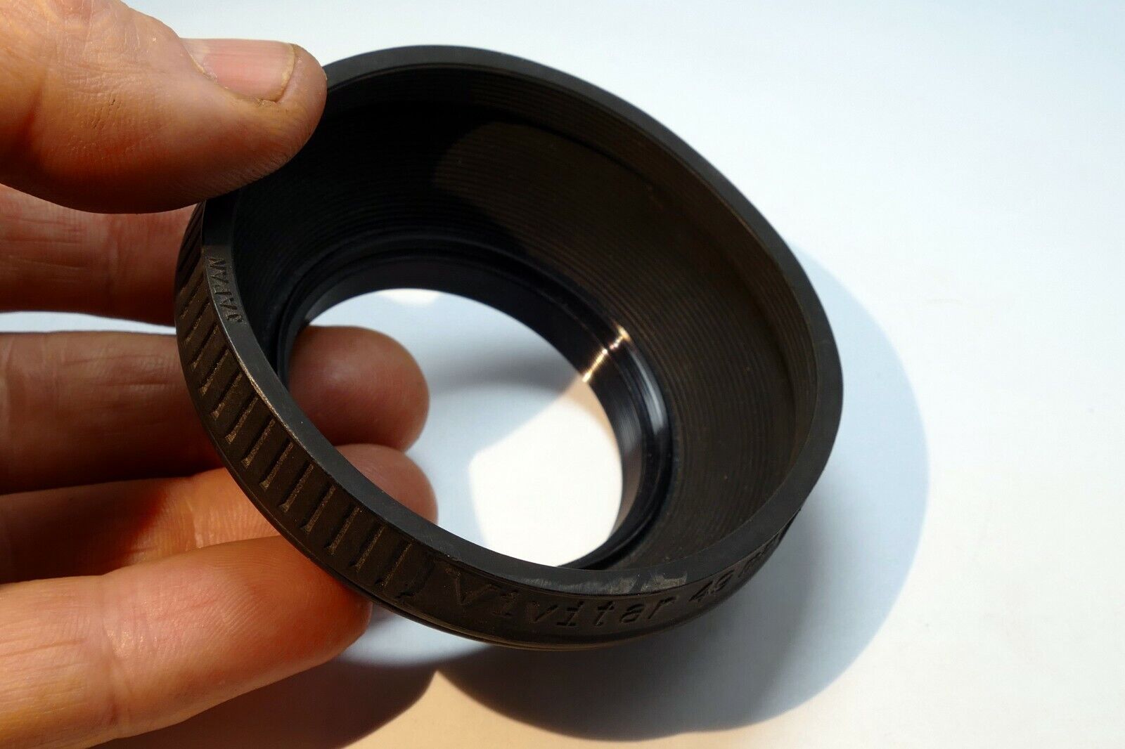 Vivitar 49mm screw in  Rubber Lens Hood Shade for 50mm f1.9 f2 f1.7