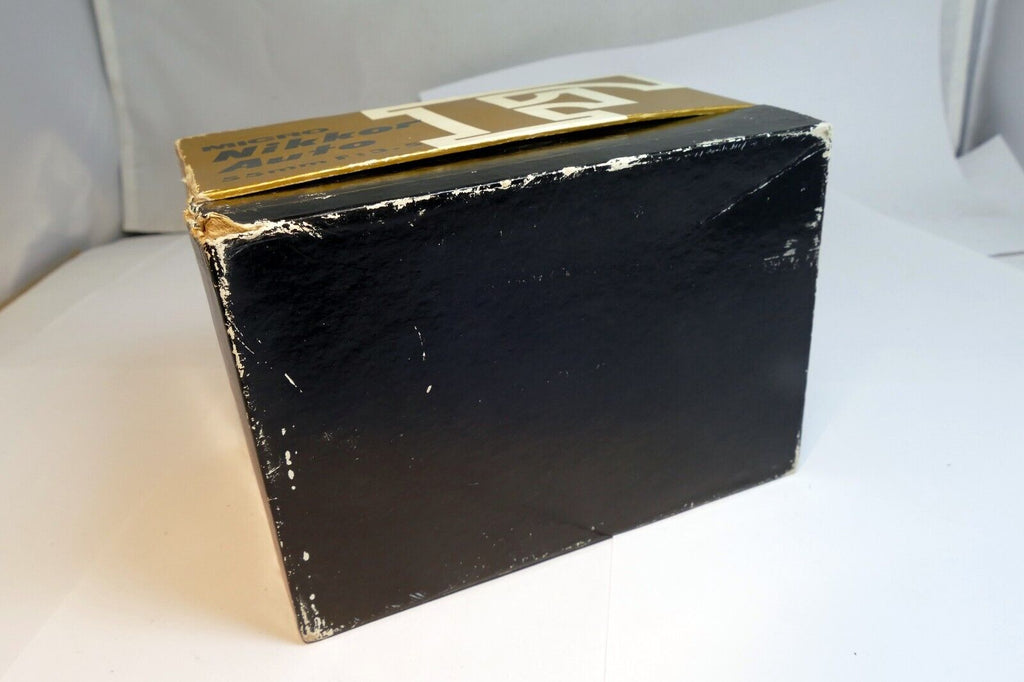 Empty Box for  Nikon Micro Nikkor 55mm f3.5 F Non Ai lens  ( an empty box only)