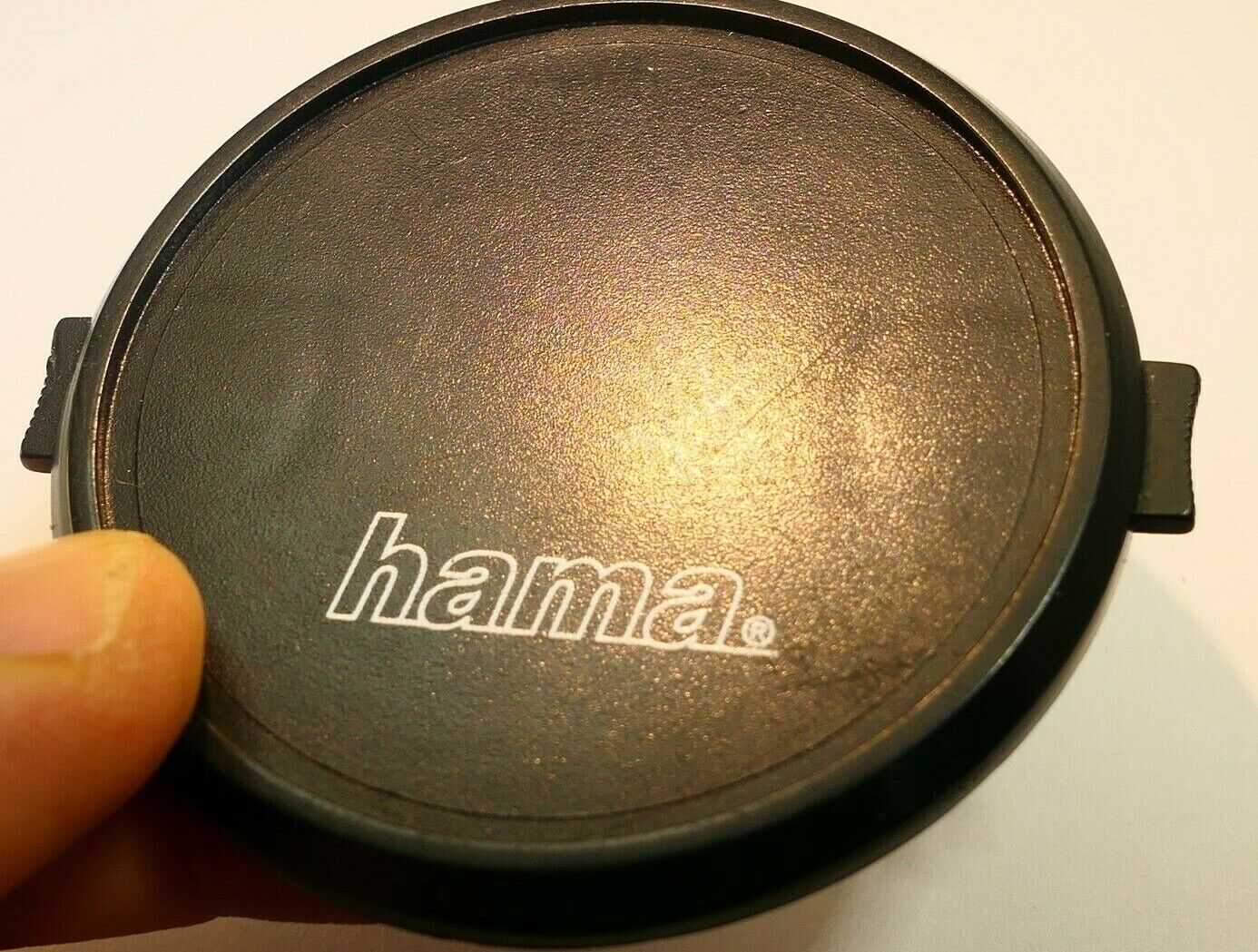 HAMA 58mm snap on type Lens Front Cap made in Hong Kong