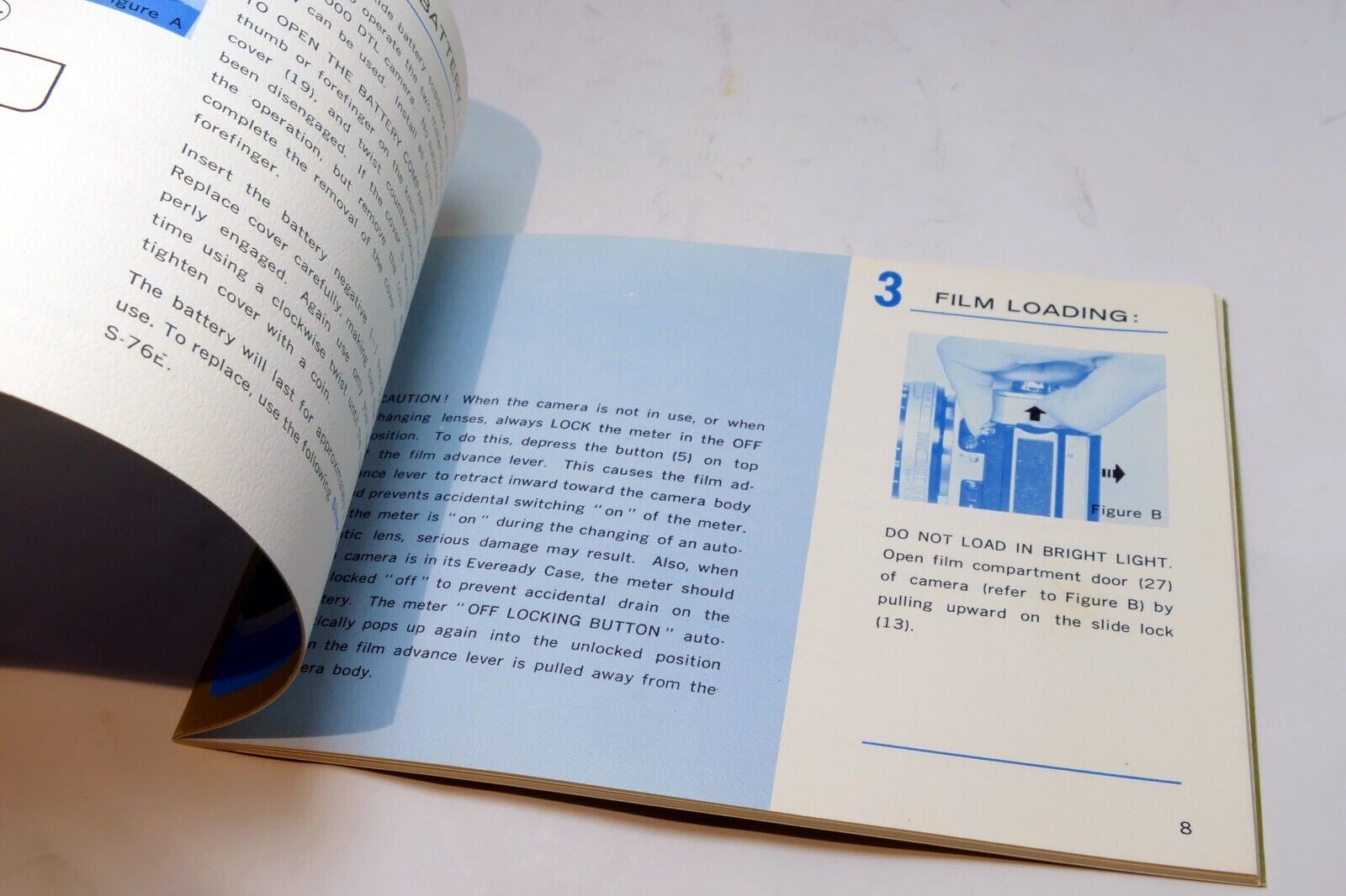 Mamiya Sekor  1000 DTL Film camera manual  Instruction Guide E English