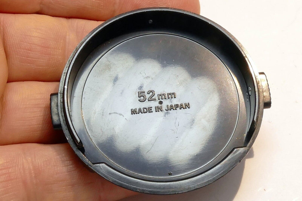 Nikon 52mm rim Lens Front Cap for 85mm f2 Ai-s Nikkor  BLACK - genuine OEM