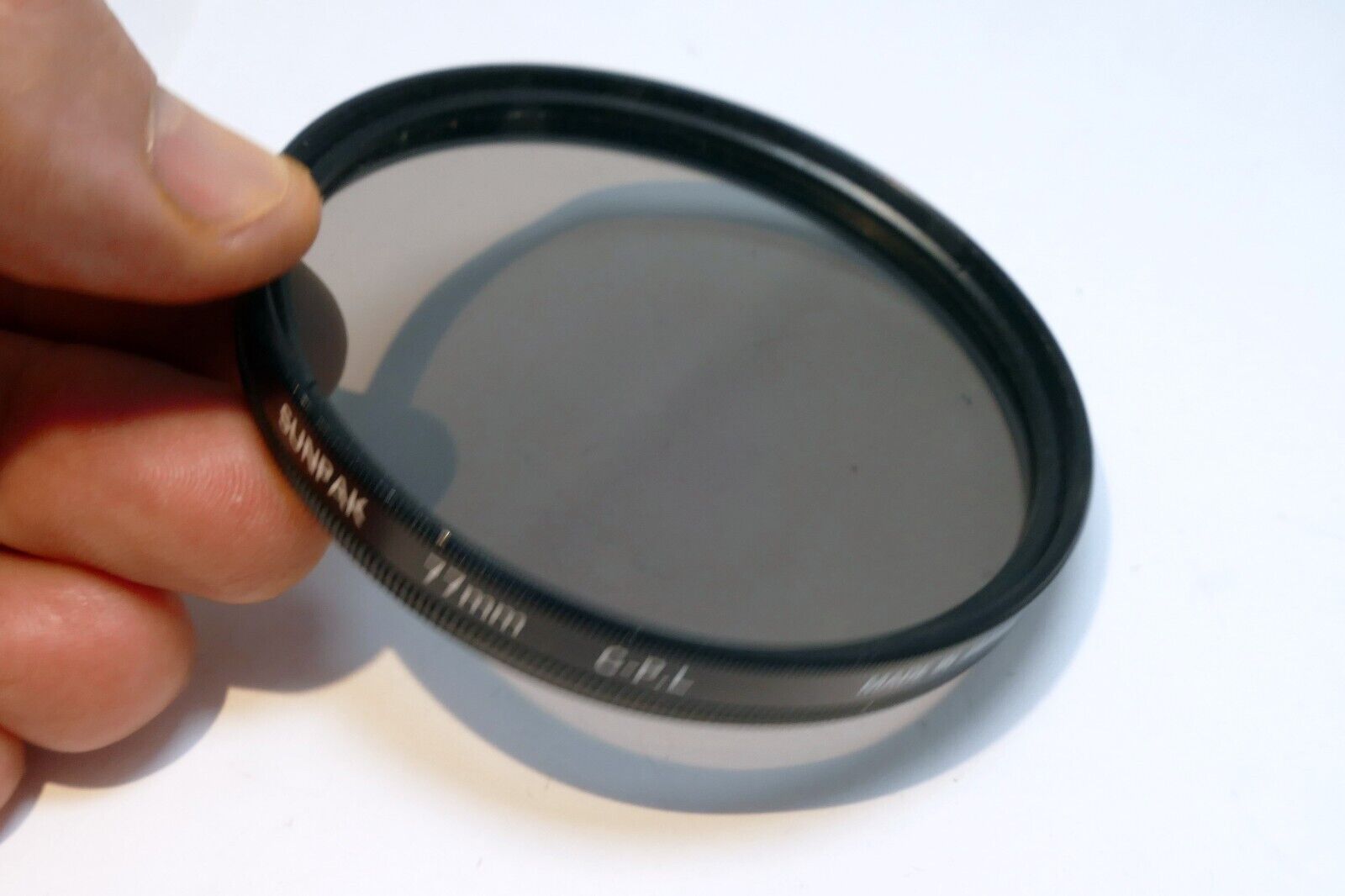 Sunpak 77mm Lens Filter C-PL Circular Polarizer