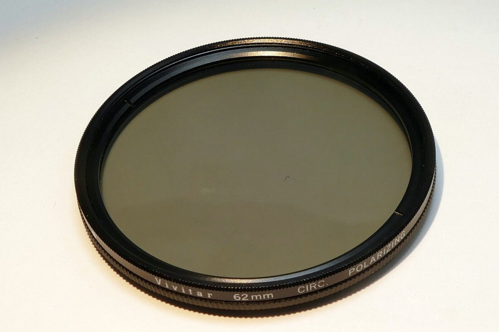 Vivitar  62mm filter Circ. Polarizer circular C-PL Thin Slim profile Wide Angle
