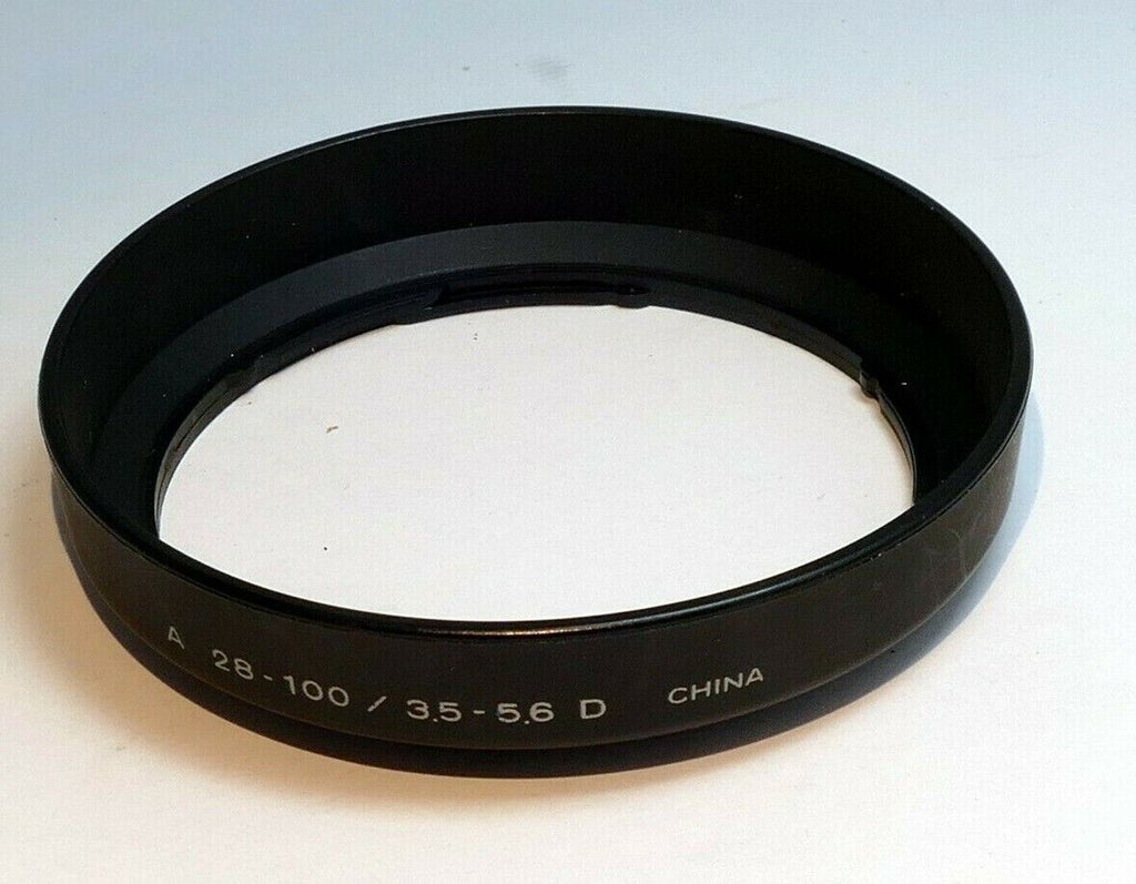 55mm Minolta Lens Hood  Shade for MINOLTA A  AF 28-100mm f3.5-5.6 D Maxxum LENS
