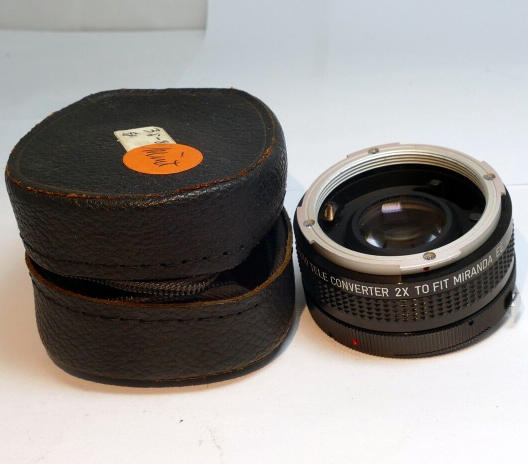 Soligor  2X Lens teleconverter for Miranda EE mount lens