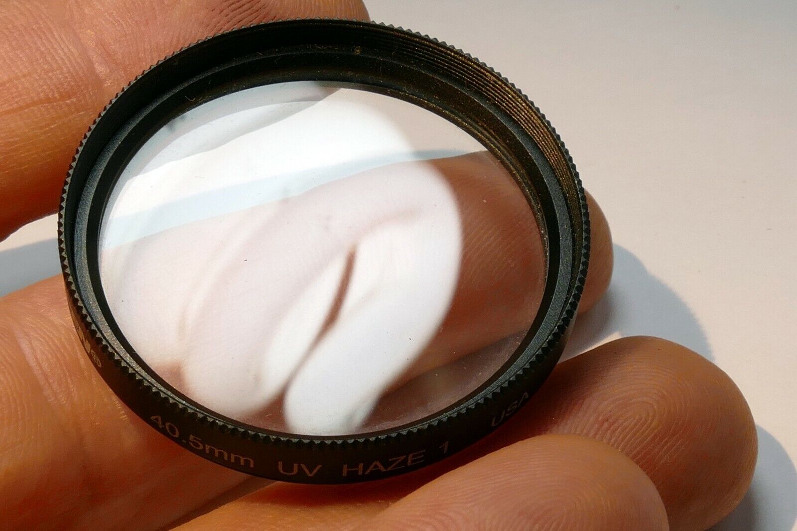 Tiffen 40.5mm UV Haze -1 lens Filter  - excellent condition made in USA