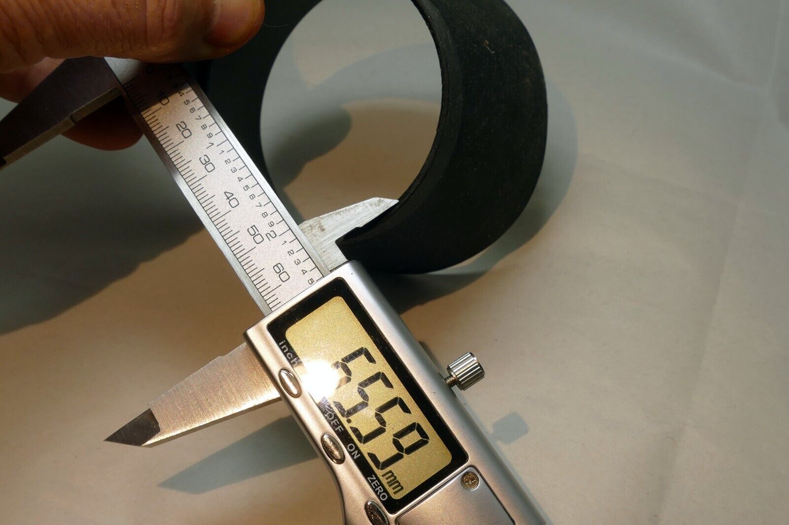 62mm ID Rubber lens hood without a ring, rubber only