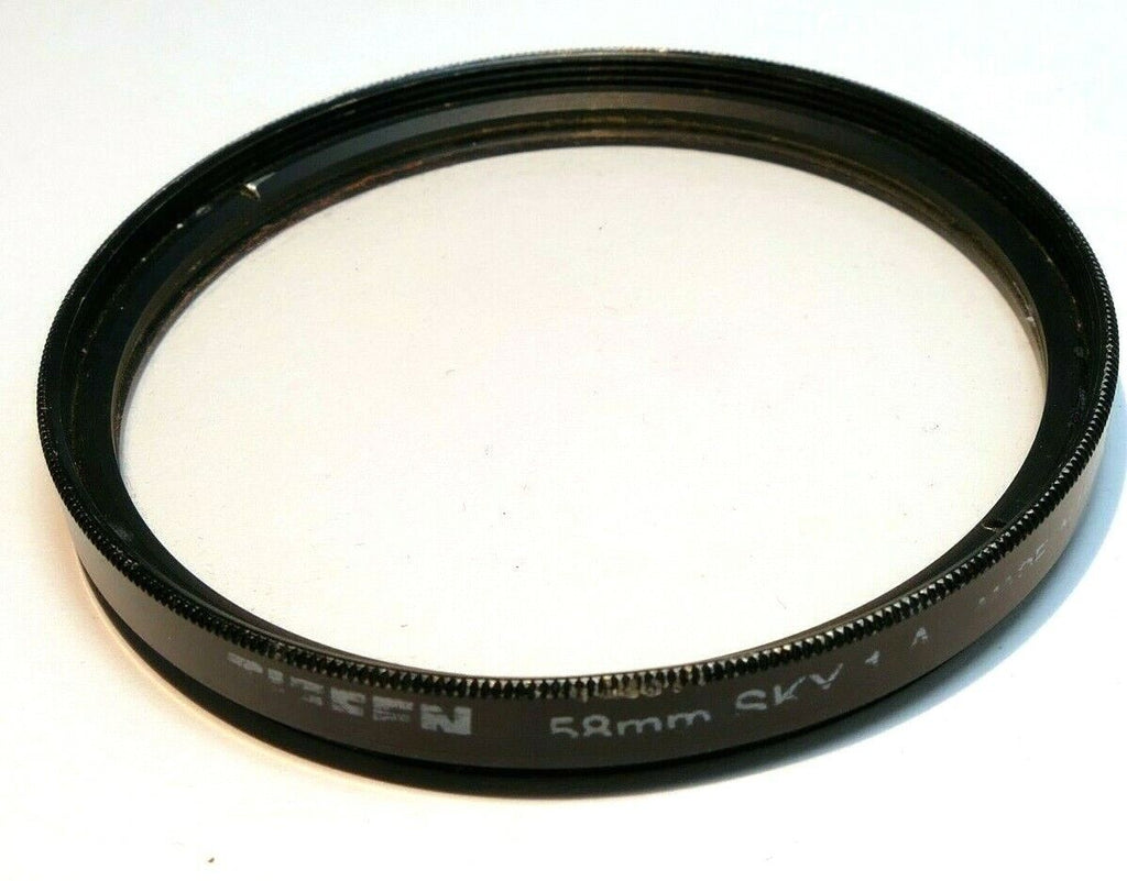 Tiffen Sky 1A 58mm Filter Skylight A-1  made in USA