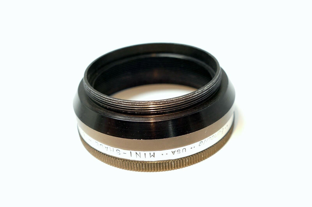 Ednalite Lens Hood Mini Shade series VI 6 44.5mm OD screw in threaded metal 6-E