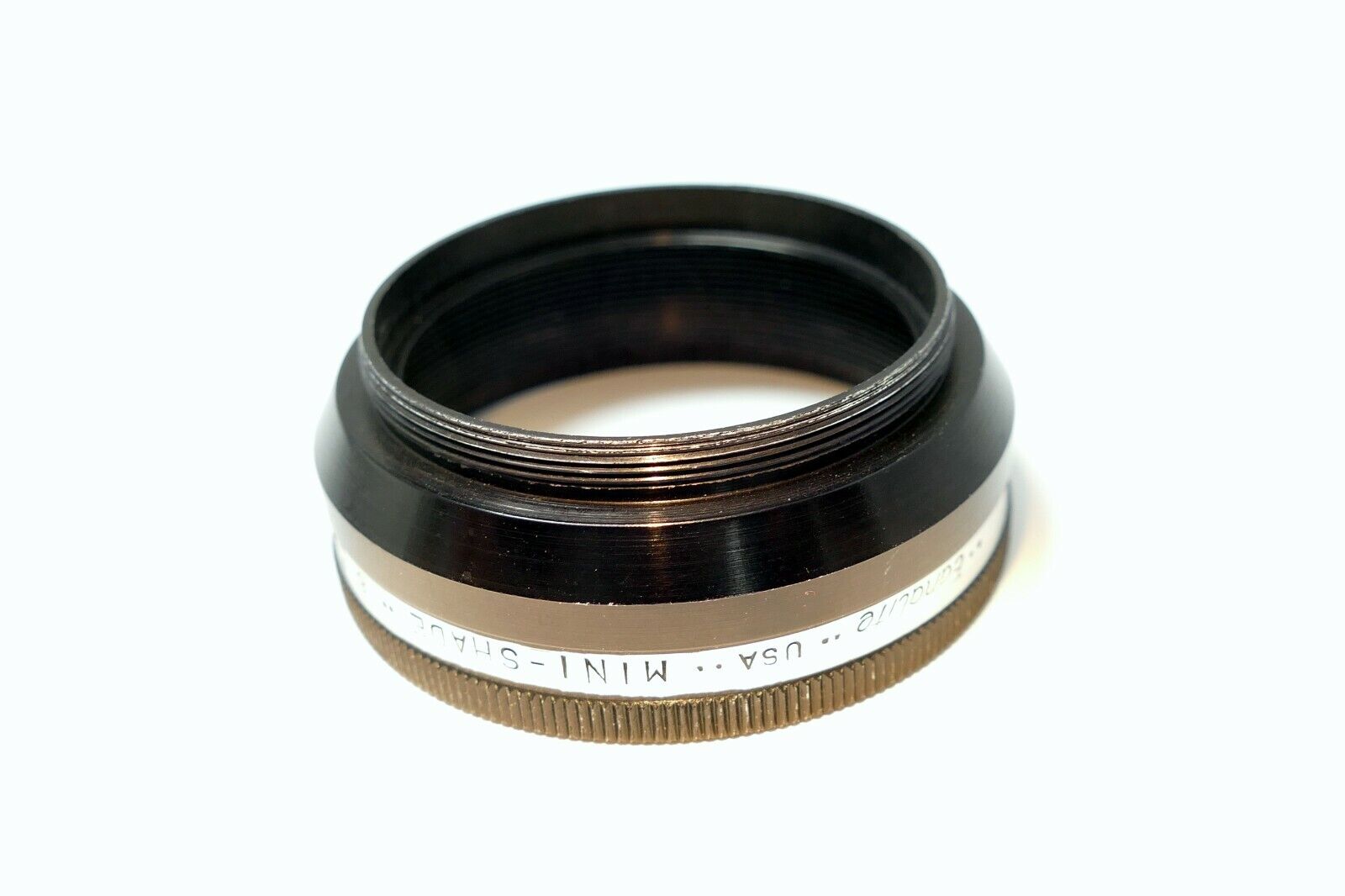Ednalite Lens Hood Mini Shade series VI 6 44.5mm OD screw in threaded metal 6-E