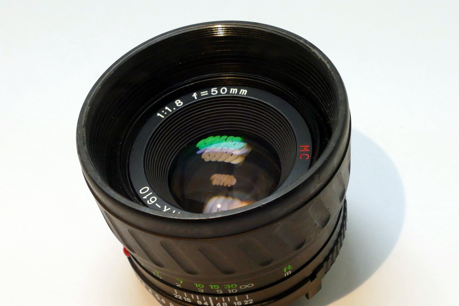 Phoenix 610 MC 50mm f1.8 MD mount Lens  - PARTS REPAIR AS IS