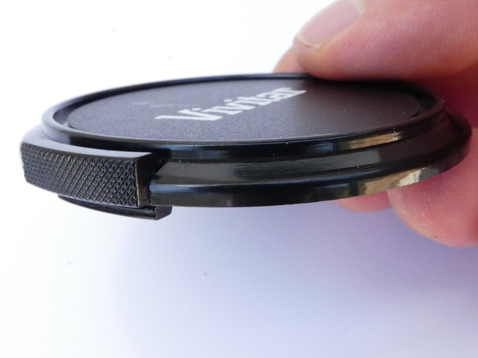 Vivitar 52mm Front  Lens cap plastic snap on type